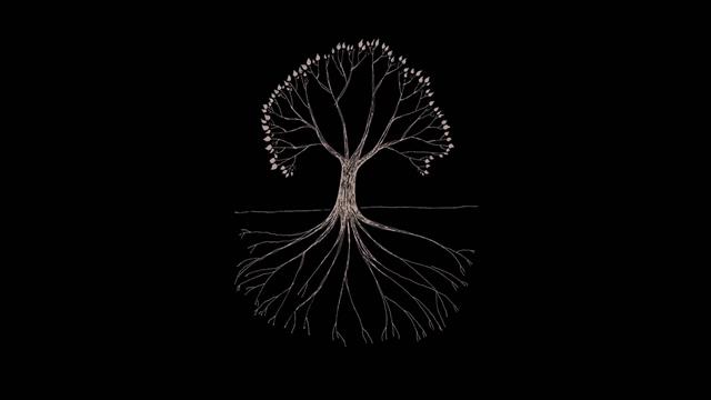 tree illustration, Gojira, minimalism, artwork, trees, simple background, HD wallpaper