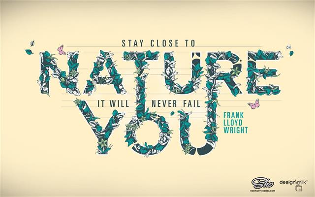 Nature Your text, Nature You on white background, typography, HD wallpaper