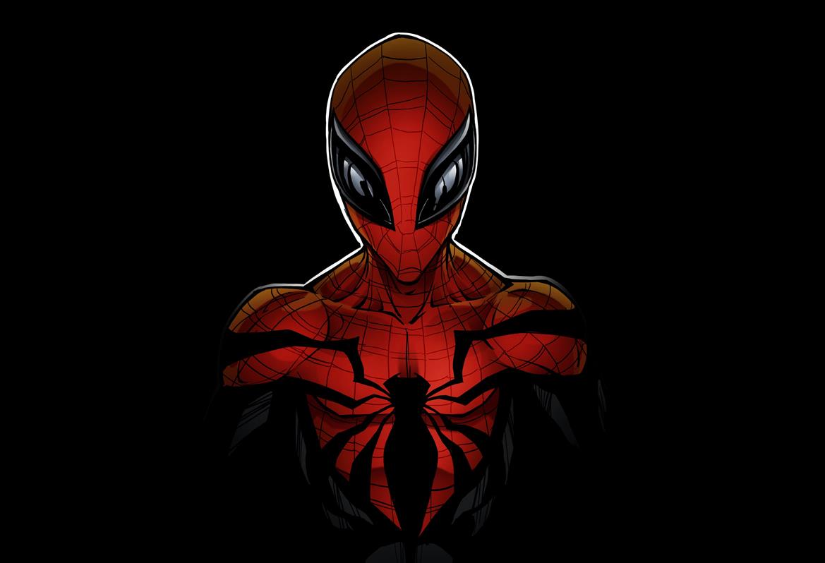Marvel Spider-Man wallpaper, art, marvel comics, Peter Parker, HD wallpaper