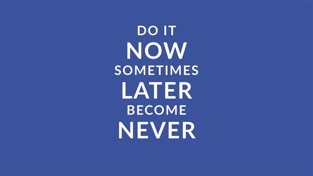 dot it now sometimes later become never text, quote, simple, simple background, HD wallpaper