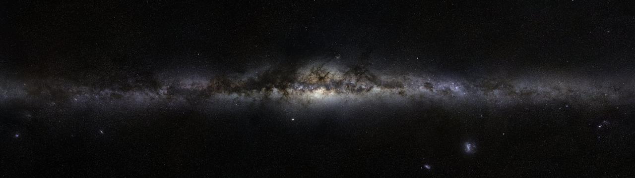white galaxy during nighttime, Milky Way Galaxy panoramic photo, HD wallpaper