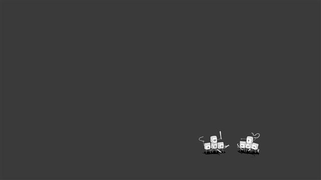 white and black keyboard caps wallpaper, drawing, humor, simple background, HD wallpaper