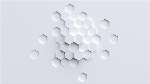 untitled, abstract, hexagon, simple, minimalism, white color, HD wallpaper