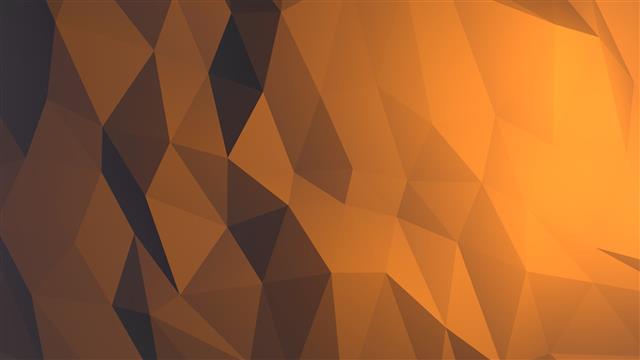 orange and black abstract illustration, low poly, minimalism, HD wallpaper