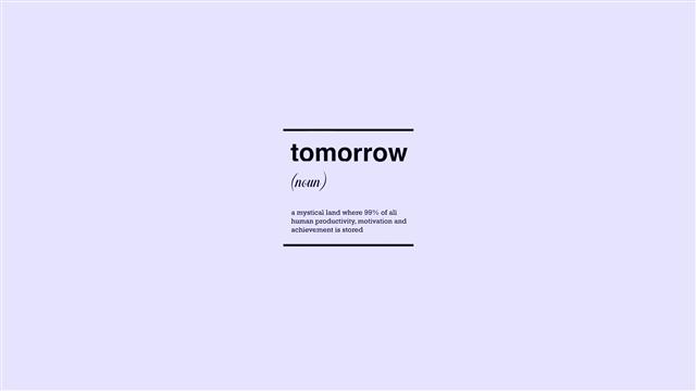 tomorrow text overlay, tomorrow text, simple, white background, HD wallpaper