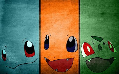 Pokemon wallpaper, Pokémon, minimalism, Squirtle, Bulbasaur, HD wallpaper