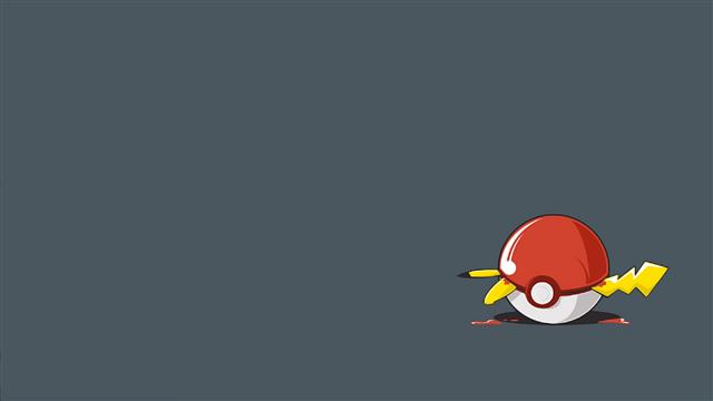 Pokemon Pokeball Pikachu vector art, Pokémon, illustration, cartoon, HD wallpaper