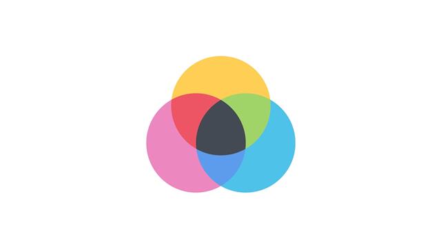 white background with multi-colored circles illustration, CMYK, HD wallpaper
