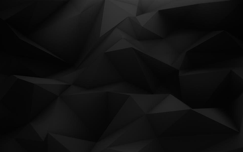 black, 3D, triangle, minimalism, pattern, geometry, abstract, HD wallpaper
