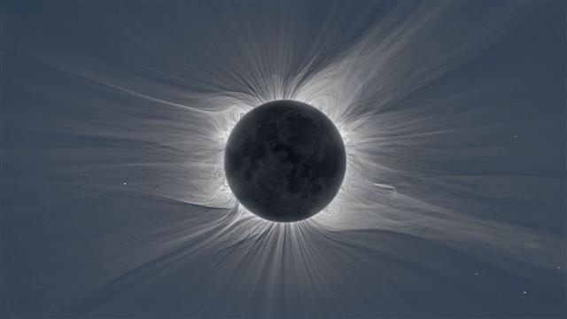 solar eclipse, planet, space, space art, Moon, no people, nature, HD wallpaper