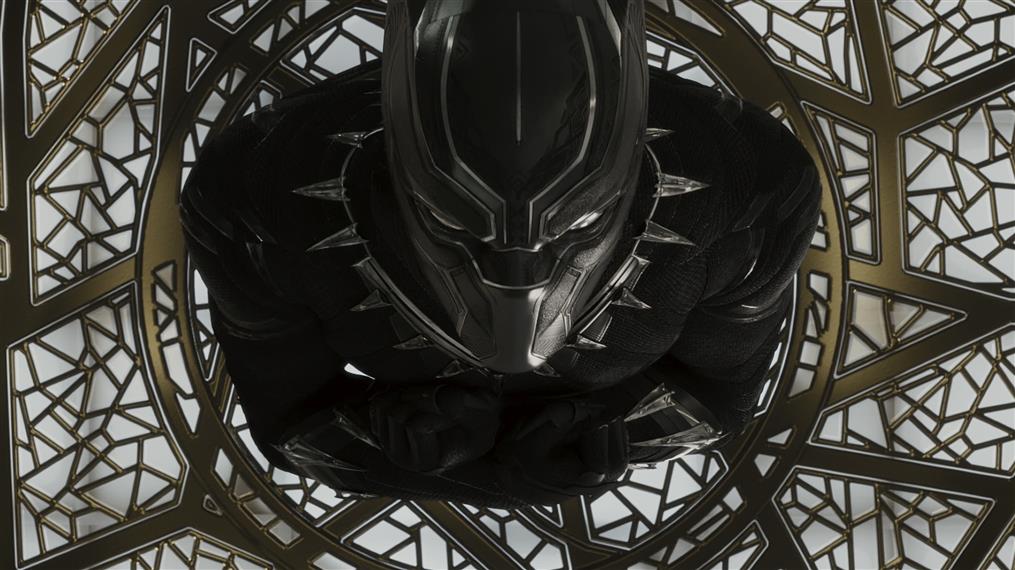 black and gray motorcycle helmet, Marvel Cinematic Universe, Black Panther, HD wallpaper