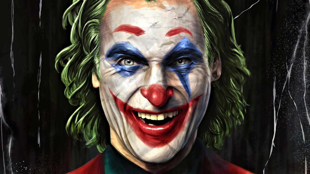 Joker (2019 Movie), Gotham City, paint brushes, DC Comics, Batman, HD wallpaper
