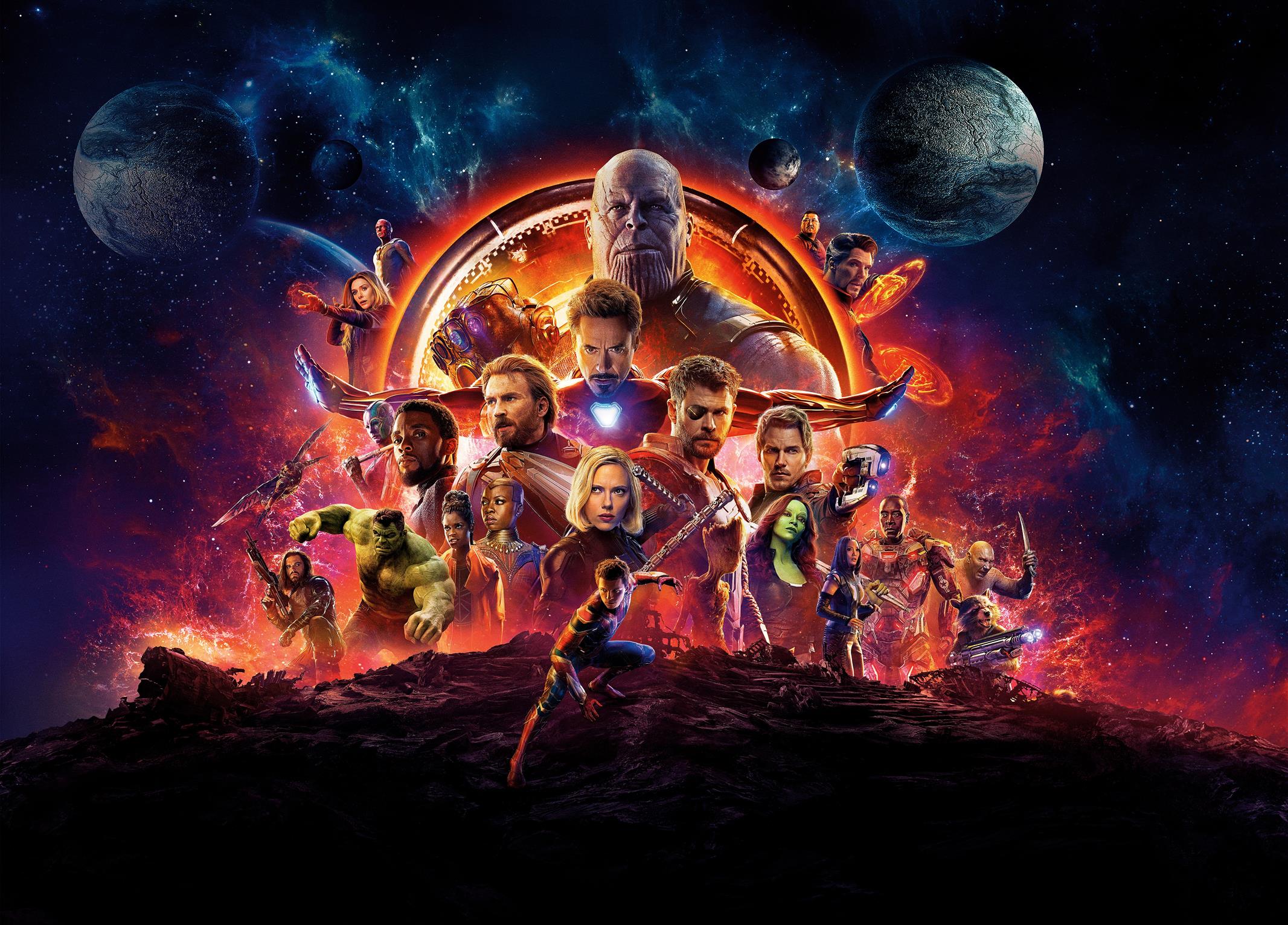 Marvel Avengers Infinity War digital wallpaper, Scarlett Johansson, HD wallpaper