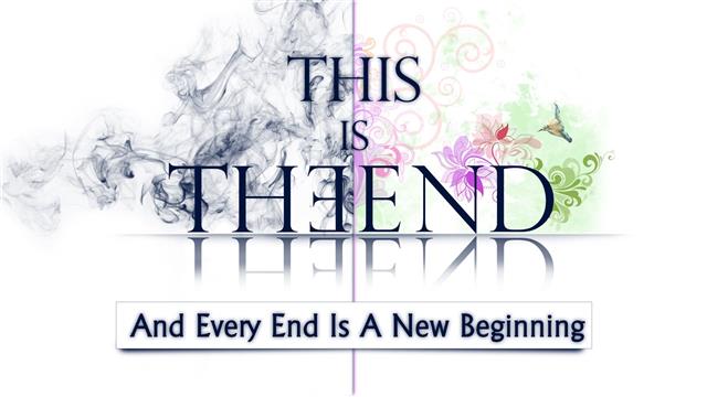 This is The End text, graphic design, typography, quote, western script, HD wallpaper