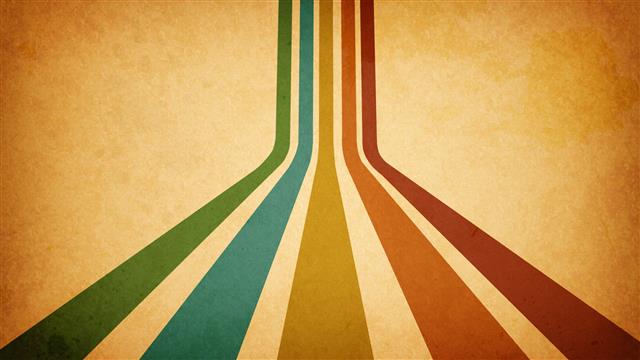 green, blue, yellow, orange, and red line clip art, lines, colorful, HD wallpaper