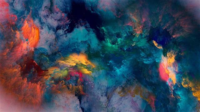 acrylic, texture, design, color, artistic, colorful, fantasy, HD wallpaper