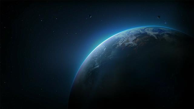 planet, earth, universe, darkness, space art, sky, night, planet - space, HD wallpaper