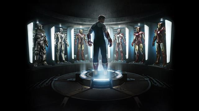 Iron Man game application, Tony Stark, Iron Man 3, Robert Downey Jr., HD wallpaper