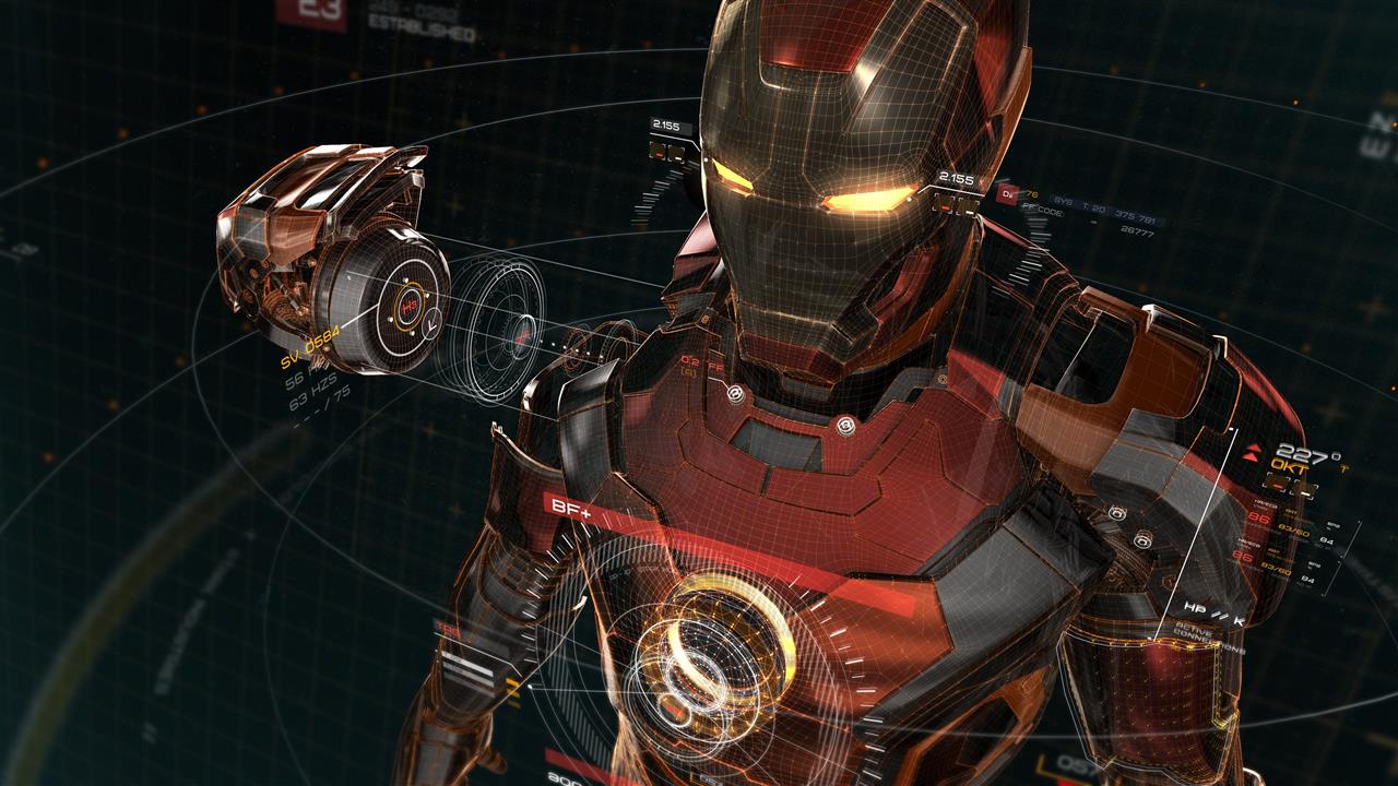 Iron Man wallpaper, artwork, comic books, superhero, men, technology, HD wallpaper