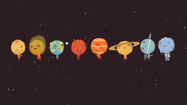 planet digital wallpaper, space, Sun, Venus, Mercury, Earth, Mars, HD wallpaper
