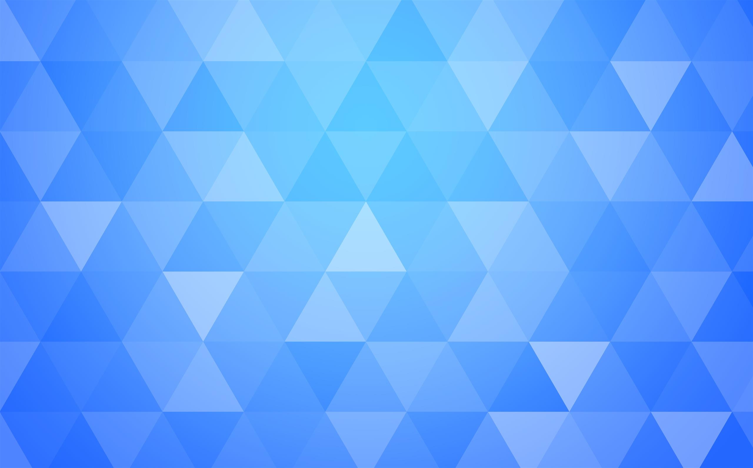 Abstract Geometric Triangle Background Blue..., Aero, Patterns, HD wallpaper