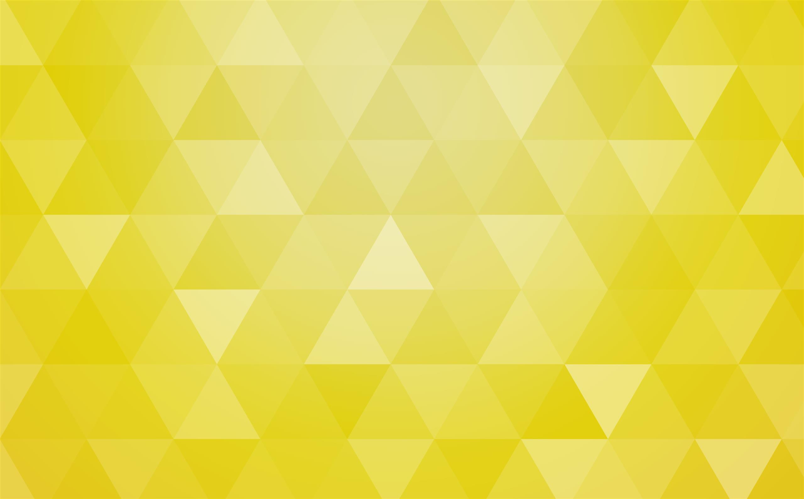 Yellow Abstract Geometric Triangle Background, Aero, Patterns, HD wallpaper