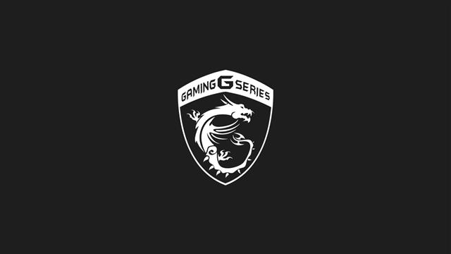 Gaming G Series logo, MSI, simple, minimalism, studio shot, copy space, HD wallpaper