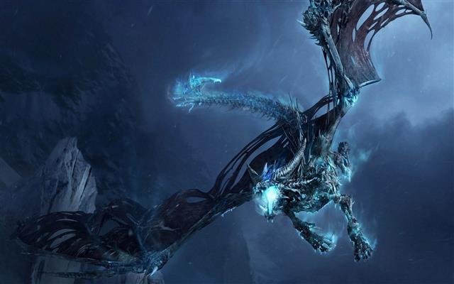 dragon digital wallpaper, World of Warcraft: Wrath of the Lich King, HD wallpaper