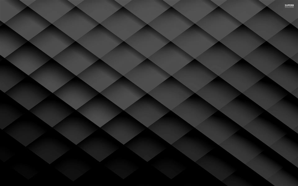 quilted black digital wallpaper, abstract, monochrome, full frame, HD wallpaper