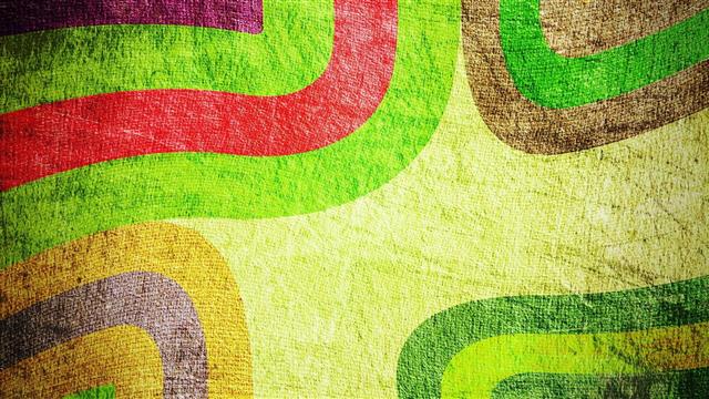 green, red, and white area rug, artwork, colorful, shapes, digital art, HD wallpaper
