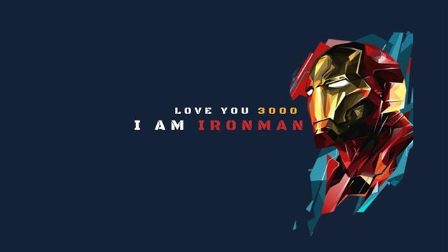 i love you 3000, Tony Stark, Iron Man, Marvel Cinematic Universe, HD wallpaper