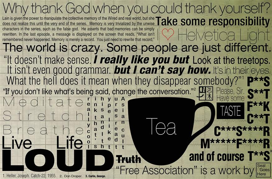 white background with text overlay, typography, tea, quote, grid, HD wallpaper
