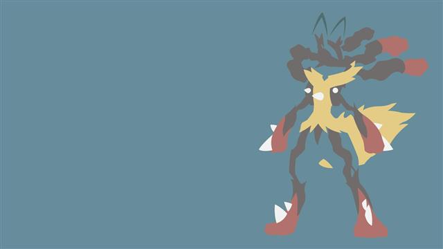 Lucario, Anime, Minimalism, Simple Background, HD wallpaper