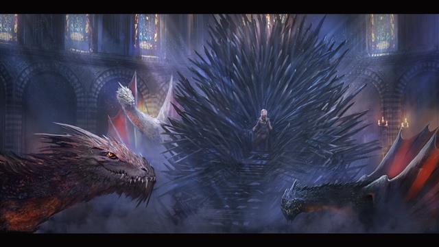 Game of Thrones Daenerys Targaryen Drawing Song of Ice and Fire Dragon HD, HD wallpaper