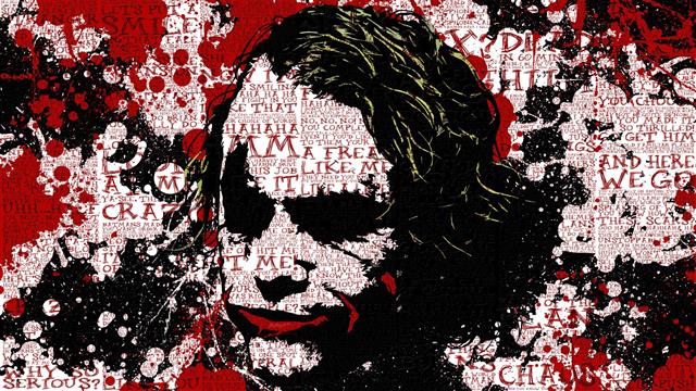 The Joker digital wallpaper, Batman, anime, movies, paint splatter, HD wallpaper