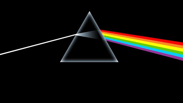 The Dark Side of the Moon by Pink Floyd wallpaper, prism, album covers, HD wallpaper