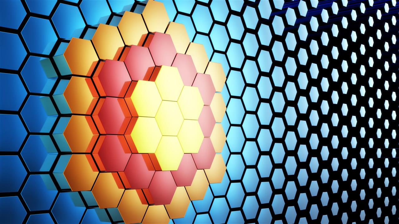 honeycomb, 3d, pattern, hexagon, abstraction, mesh, abstract art, HD wallpaper