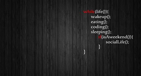 Life, programming code text, Artistic, Typography, coding, computer, HD wallpaper