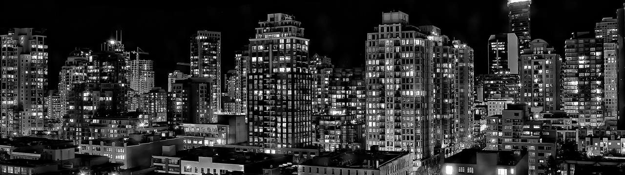 3840x1080 px Cityscape monochrome night skyline Technology Other HD Art, HD wallpaper