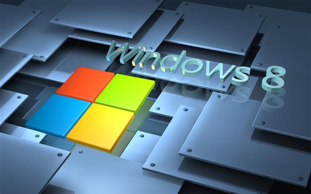 Microsoft Windows 8 System logo, HD wallpaper