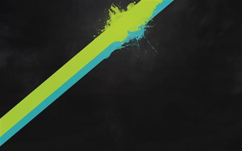 green and blue painting, minimalism, simple, simple background, HD wallpaper