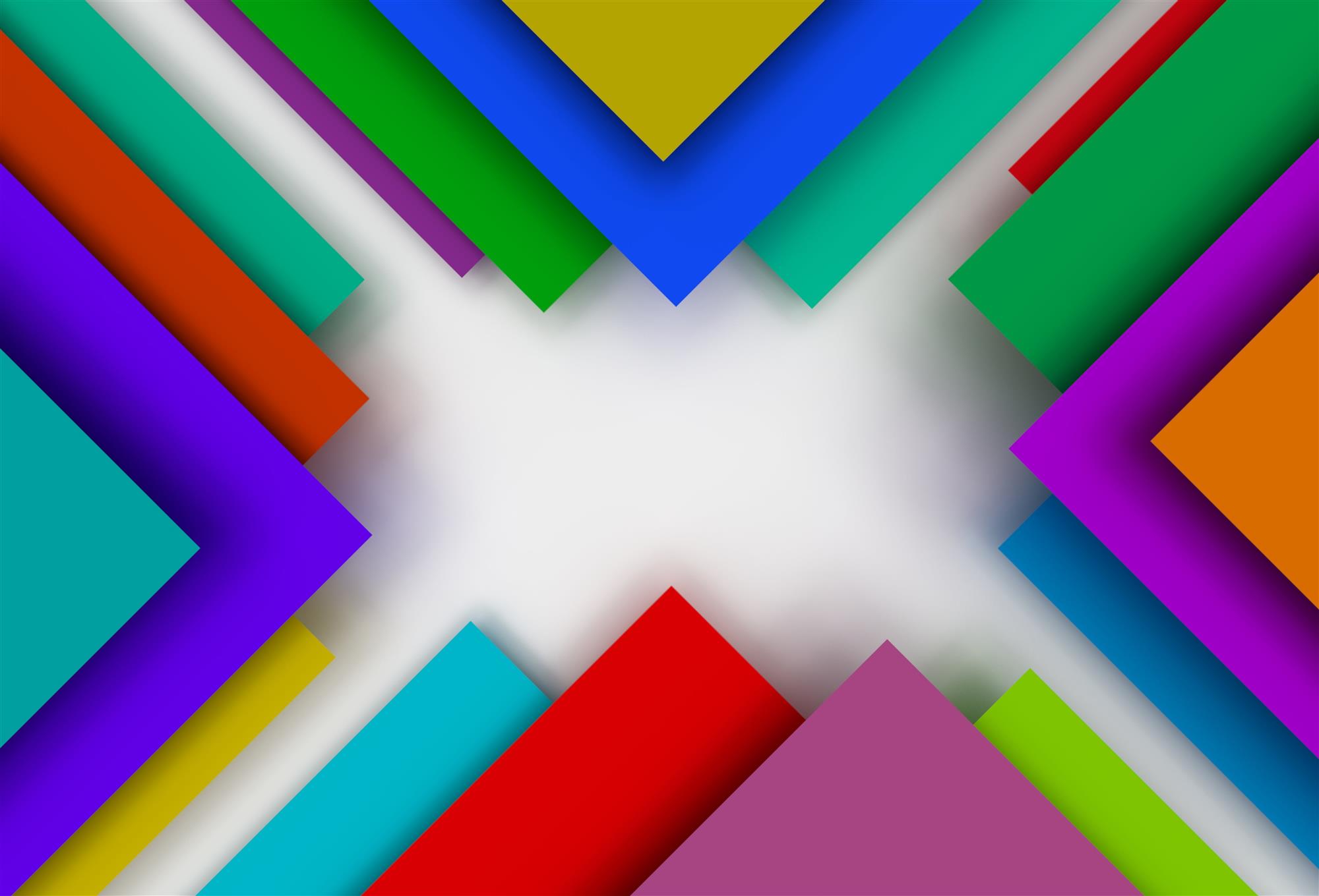 multicolored abstract illustration, colorful, design, background, HD wallpaper