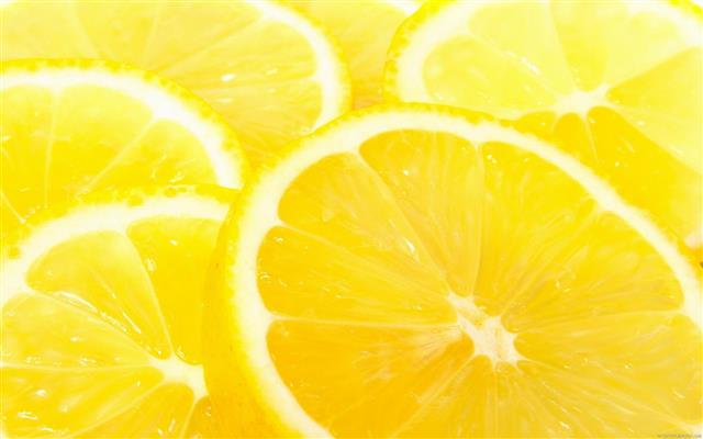 Yellow lemon, slice lemon, food, fruit, HD wallpaper