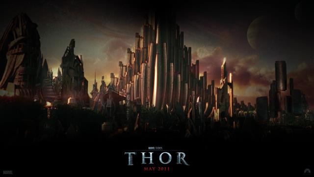 Thor movie still, movies, Marvel Cinematic Universe, architecture, HD wallpaper