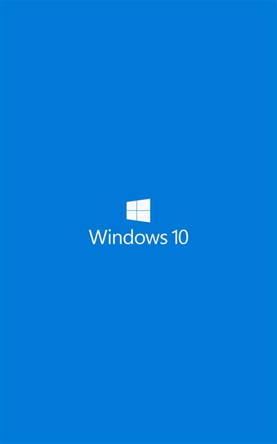 Microsoft Windows 10 OS, operating system, minimalism, portrait display, HD wallpaper
