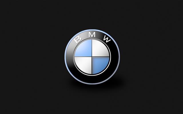 BMW Logo, black, cars, background, HD wallpaper