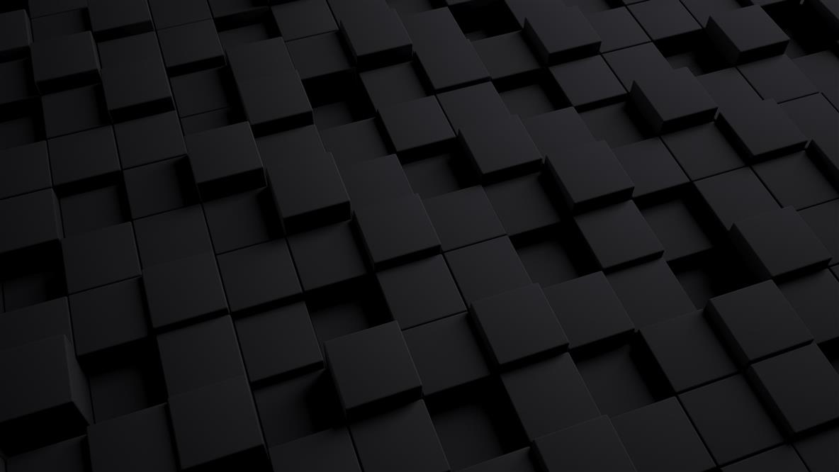 black, 3d, abstract, cube, hd, 4k, simple background, pattern, HD wallpaper