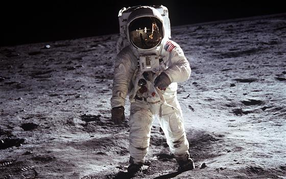 moon astronauts spacesuit apollo 11 neil armstrong 1680x1050 Space Moons HD Art, HD wallpaper