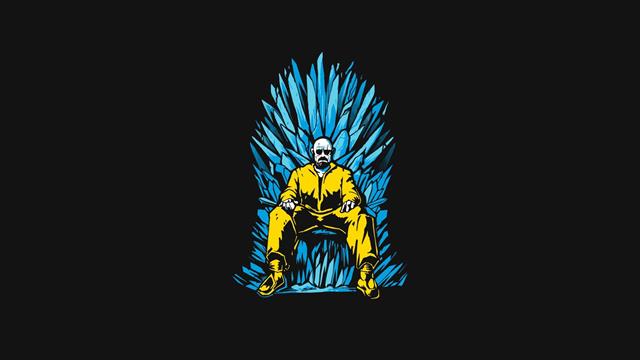 Breaking Bad wallpaper, Walter White, Game of Thrones, crossover, HD wallpaper