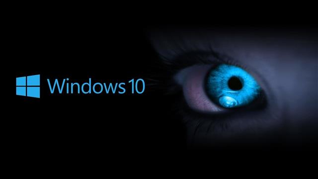 Windows 10 digital wallpaper, technology, human eye, eyesight, HD wallpaper